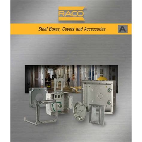 raco electrical box covers|raco boxes specification sheets.